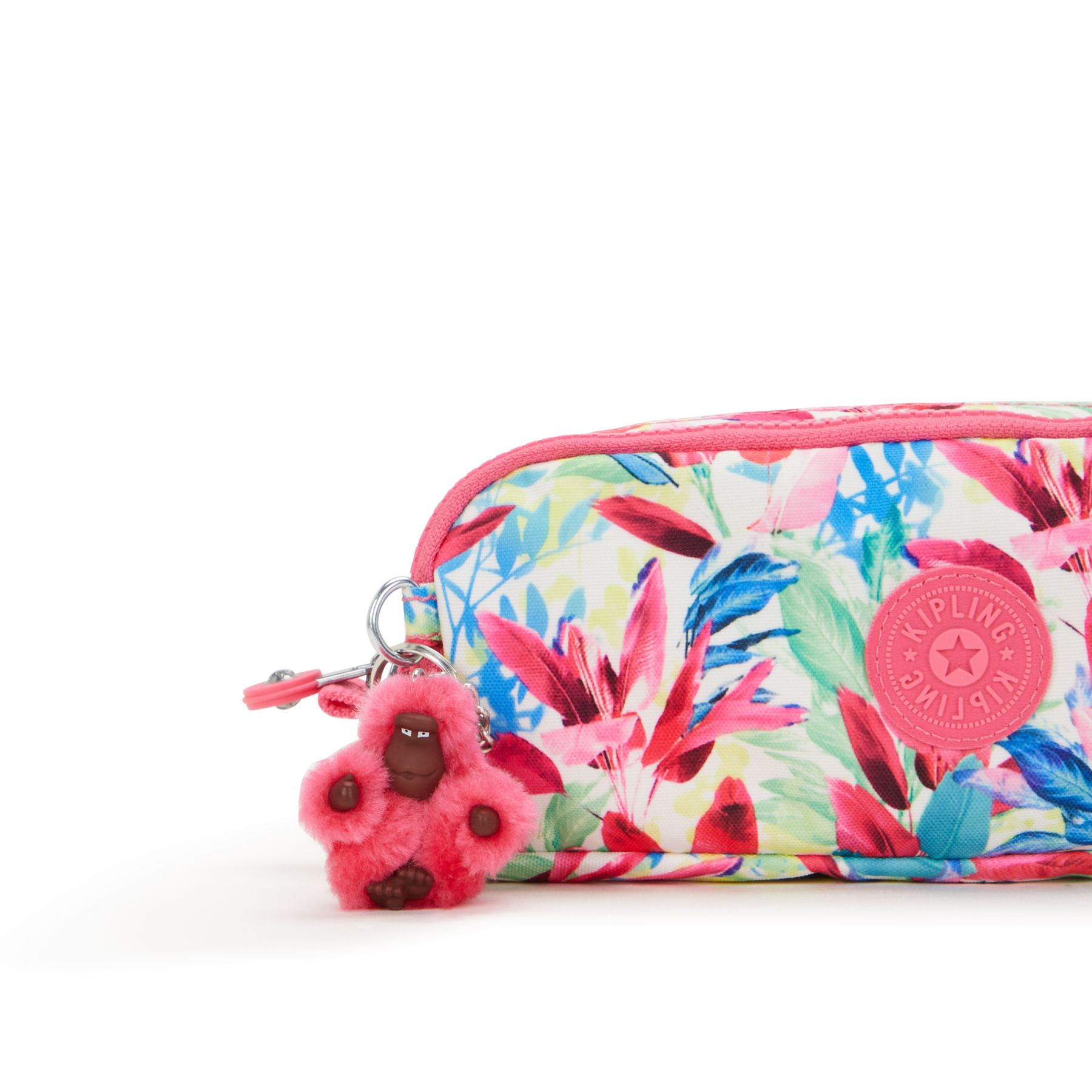 GITROY Large Trousse - Flamingo Leaves