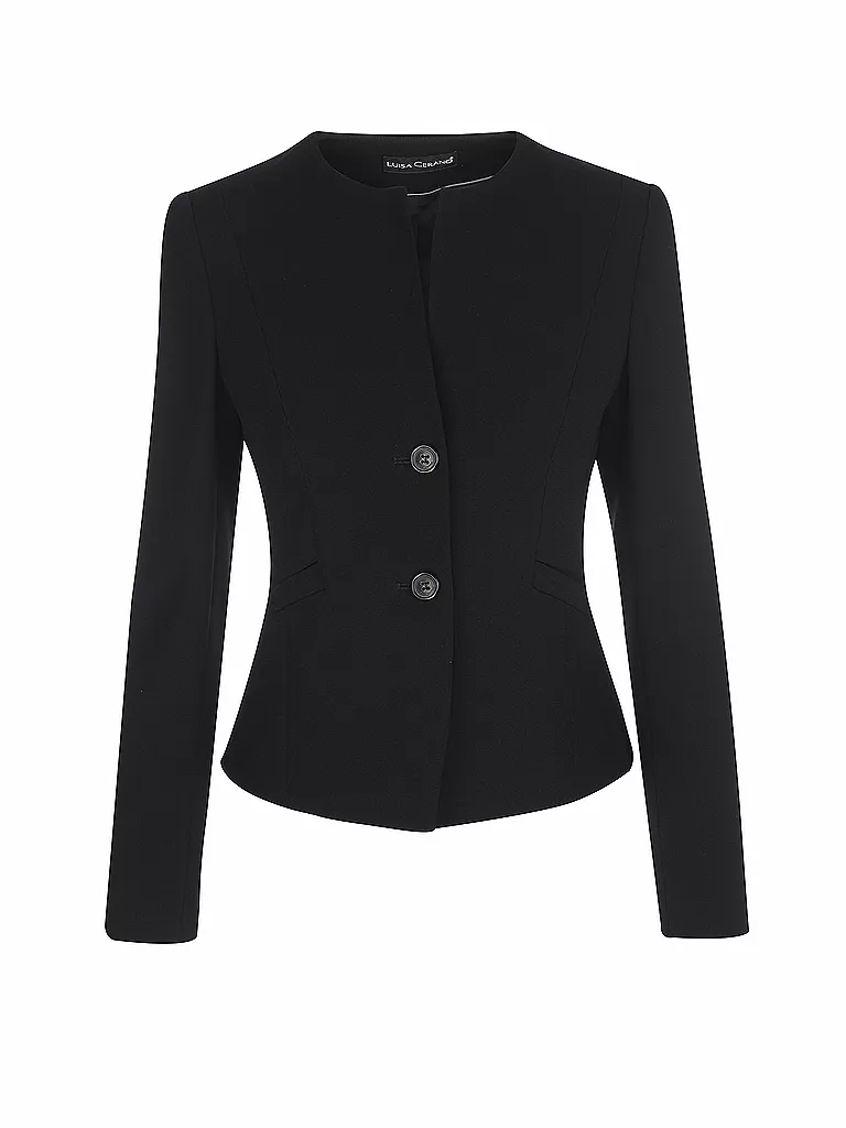 LUISA CERANO Blazer schwarz