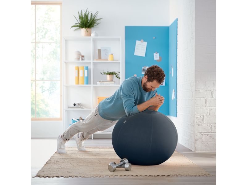 Leitz Sitzball Ergo Cosy Active Grau Der ergonomische Leitz Ergo Cosy Sitzball für aktives Sitzen