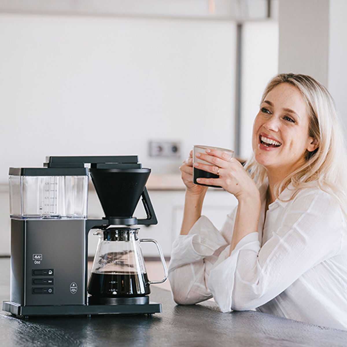 Melitta One Pure Black kaffetrakter