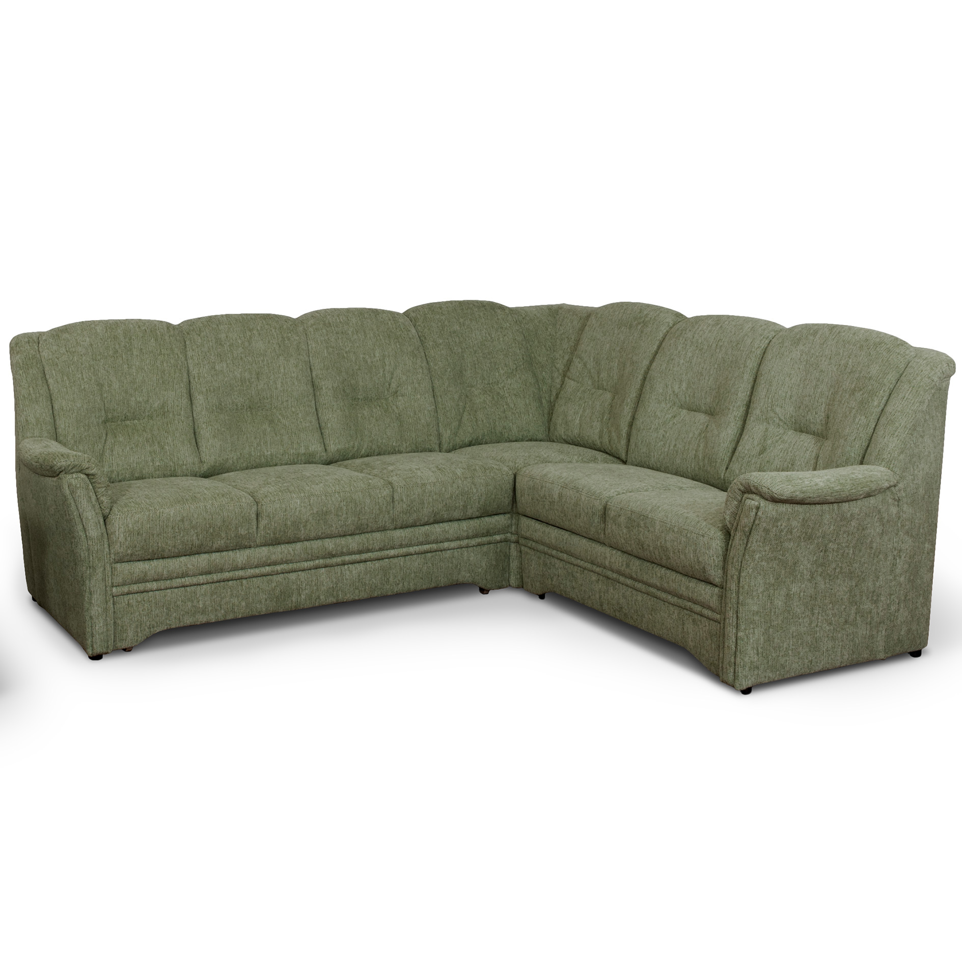 Ecksofa - zeder - Flachgewebe - Basismodell - rechts