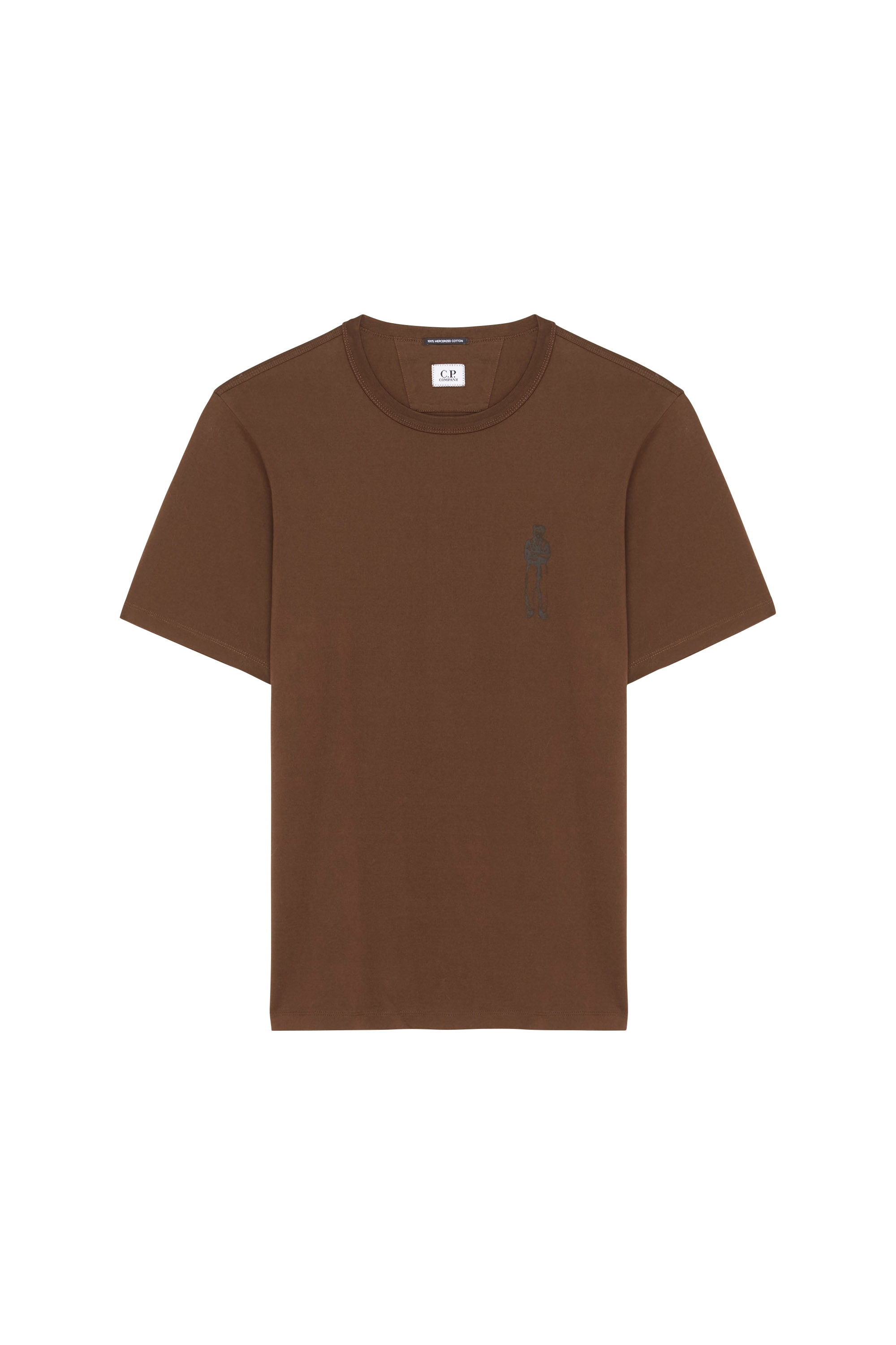 C.P. COMPANY T-shirt MERCERIZED JERSEY 30/2 TWISTED BRITISH SAILOR T-SHIRT Vert