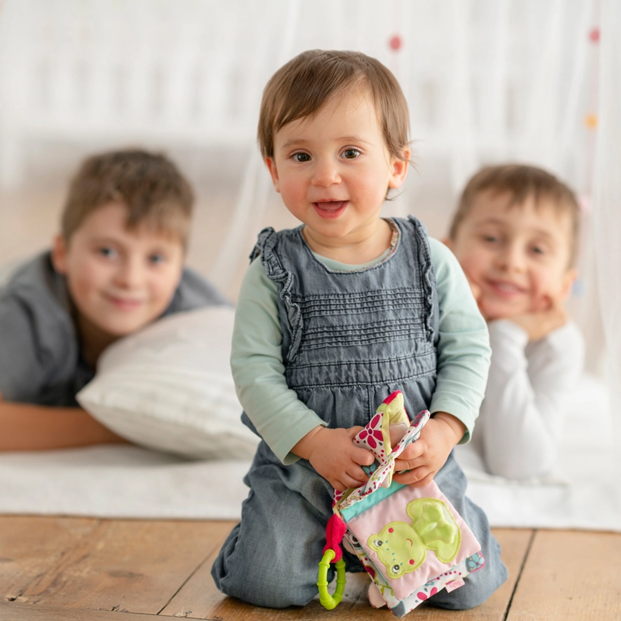 fehn® Soft-Bilderbuch Rehkitz - Sweetheart