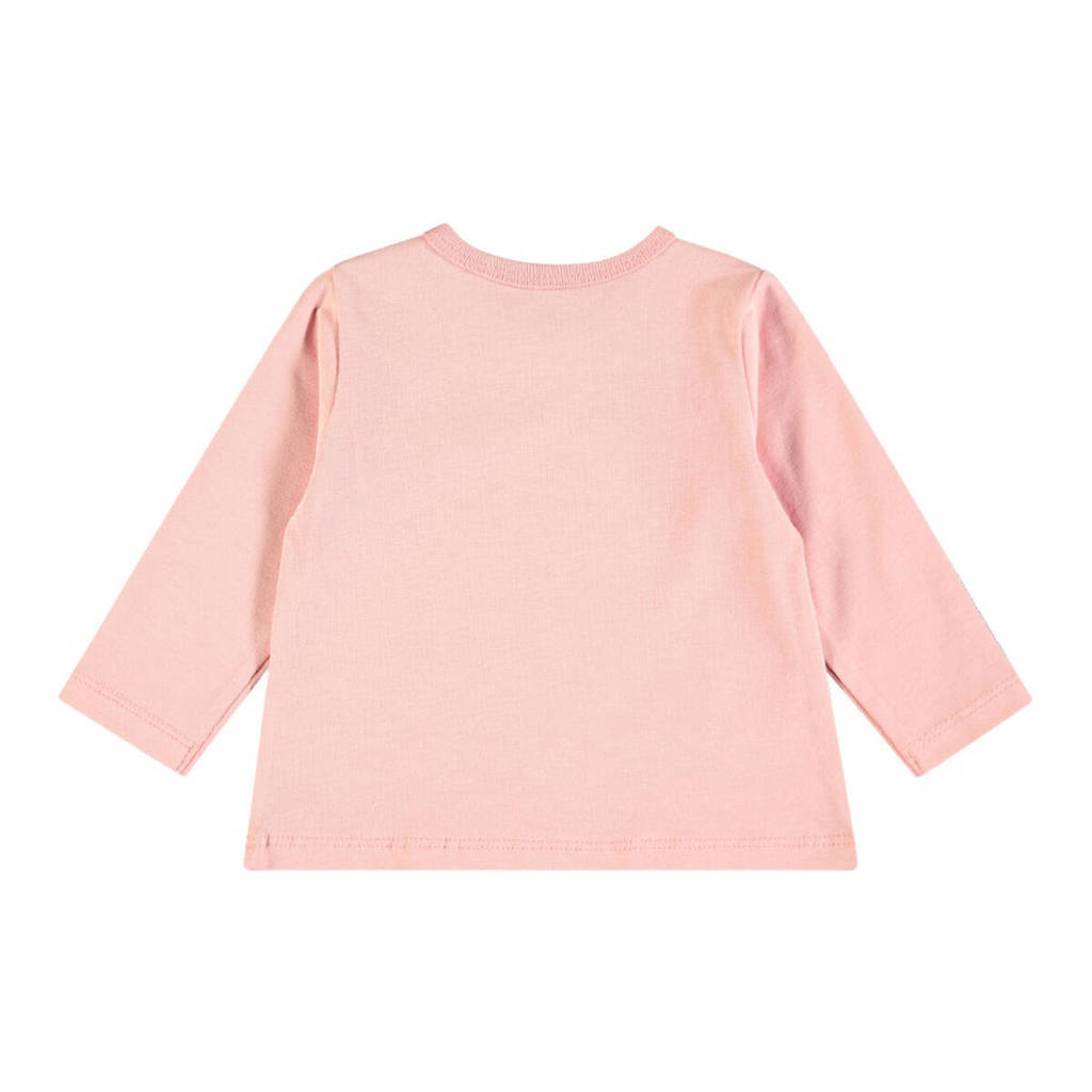 ESPRIT baby longsleeve met printopdruk roze