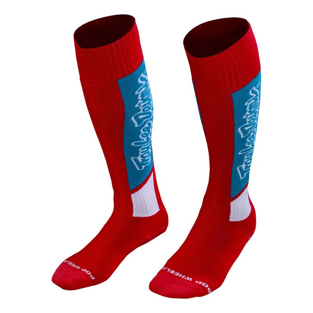 Troy Lee Designs - Chaussettes GP MX Vox Rouge / Bleu