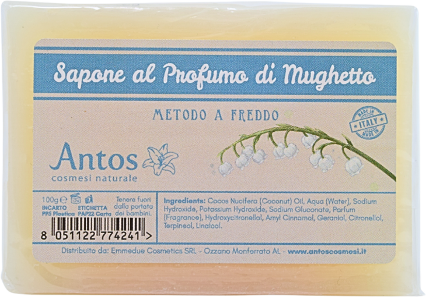 Antos   Seife, Maiglöckchen (100 g)