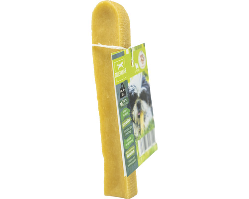 Hondensnack, langdurige kauwsnack, XS op melkbasis, 1 stuk ca. 40 g, gebitsverzorging, stressverlichting voor honden tot 10 kg, kauwspeeltje, kaaskauwbot