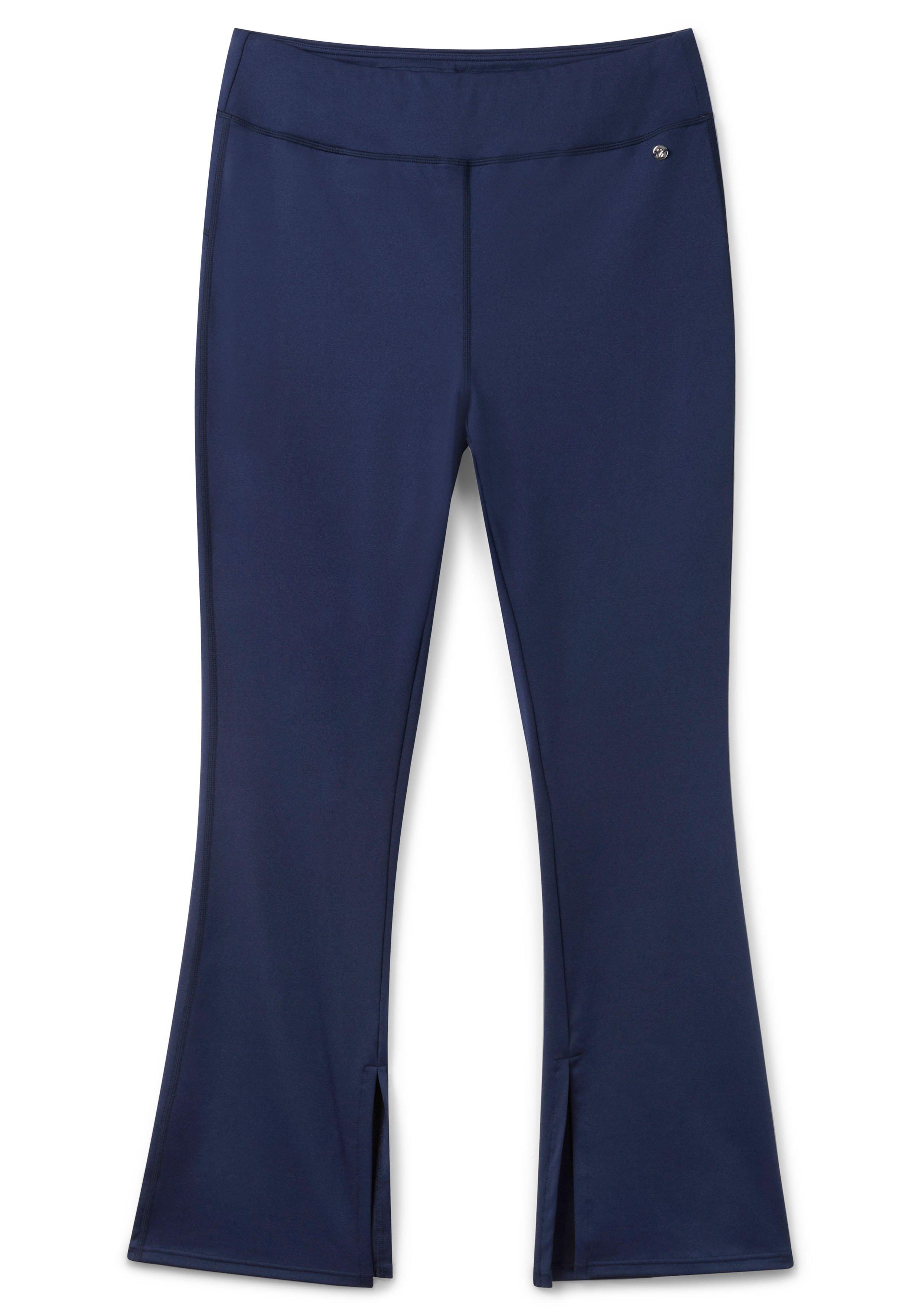 Funktions-Jazzpants mit Schlitz am Saum