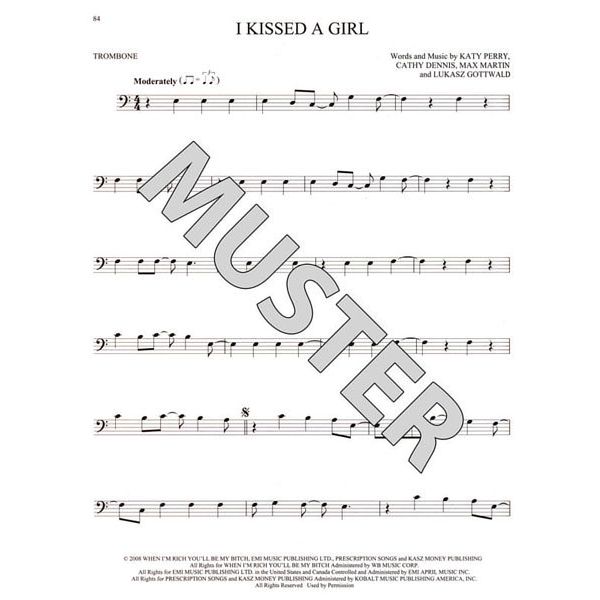 Hal Leonard 101 Hit Songs For Trombone