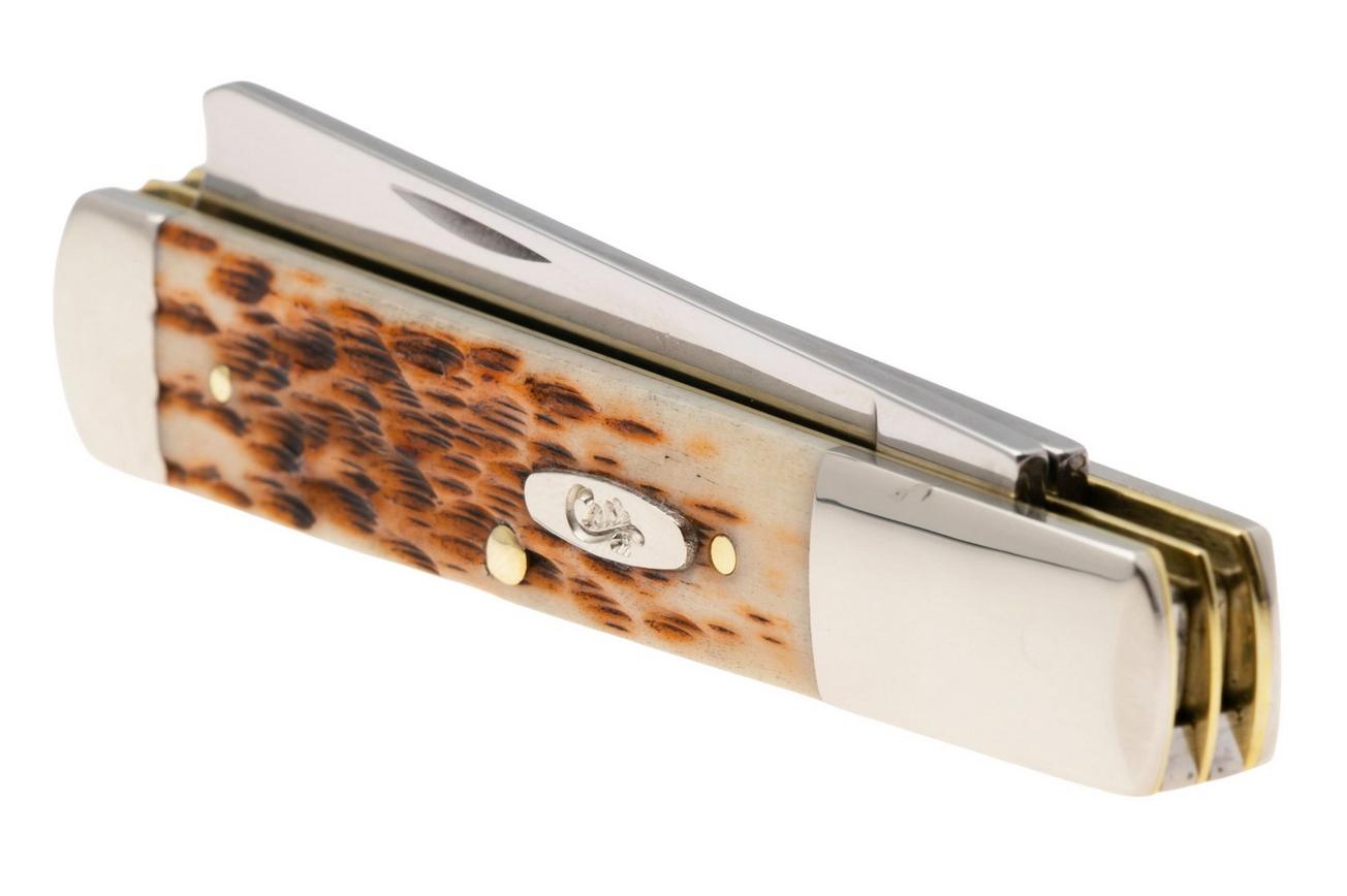 Case Razor Amber Bone, Peach Seed Jig, 10722, 62005RAZ SS zakmes