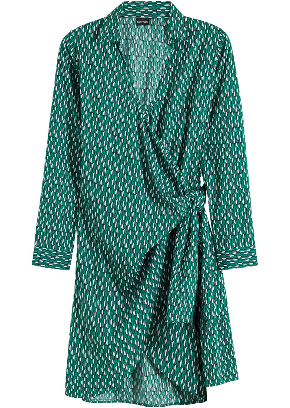 Robe portefeuille imprimée