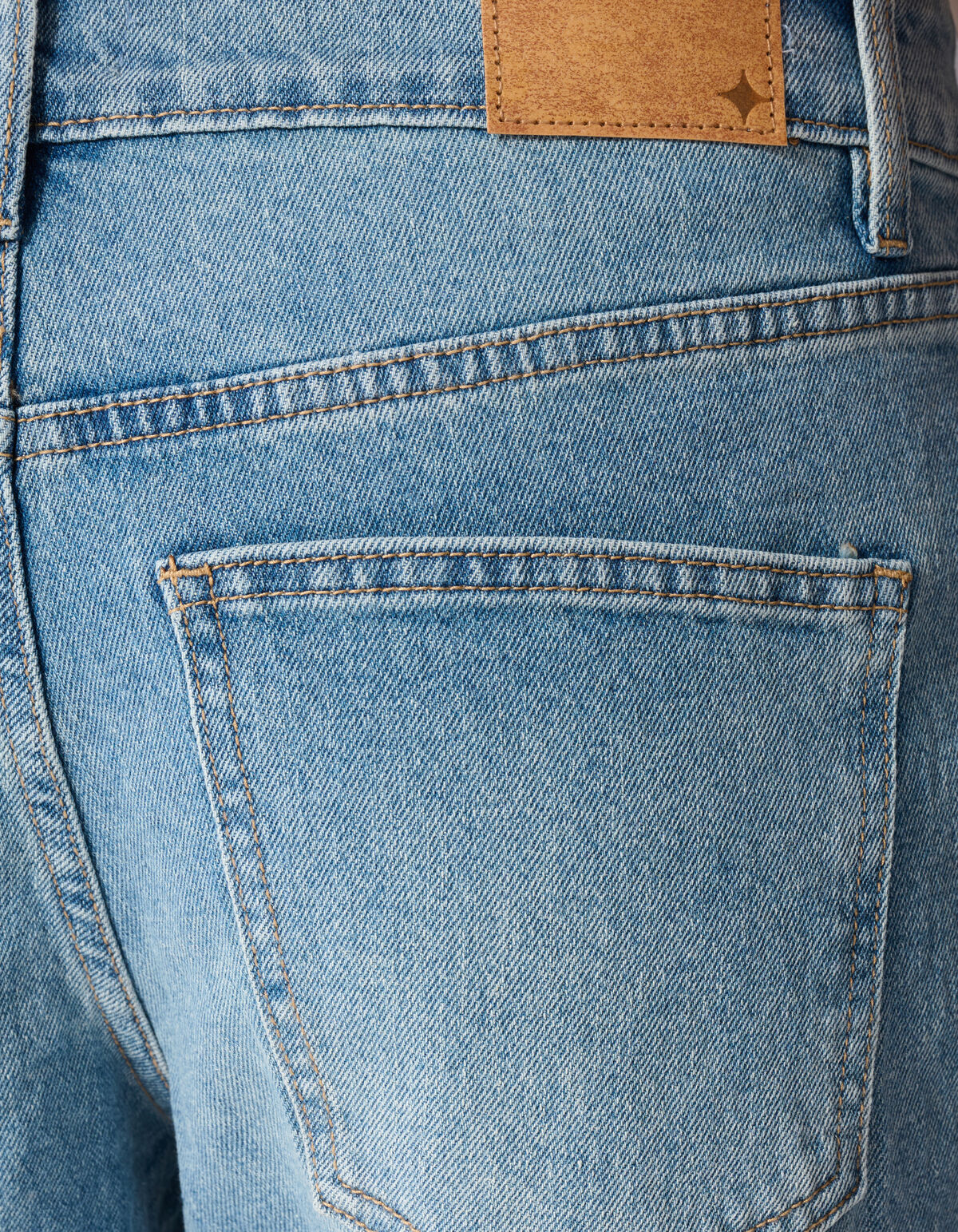 Straight Fit Jeans Lichtblauw
