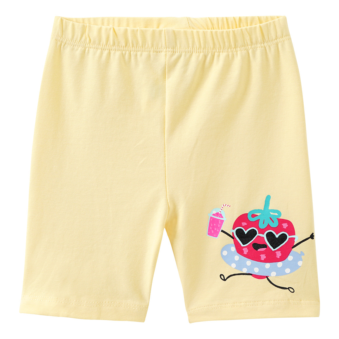 Famy 3 Baby Radler mit bunten Motiven hellgelb / rot / hellblau