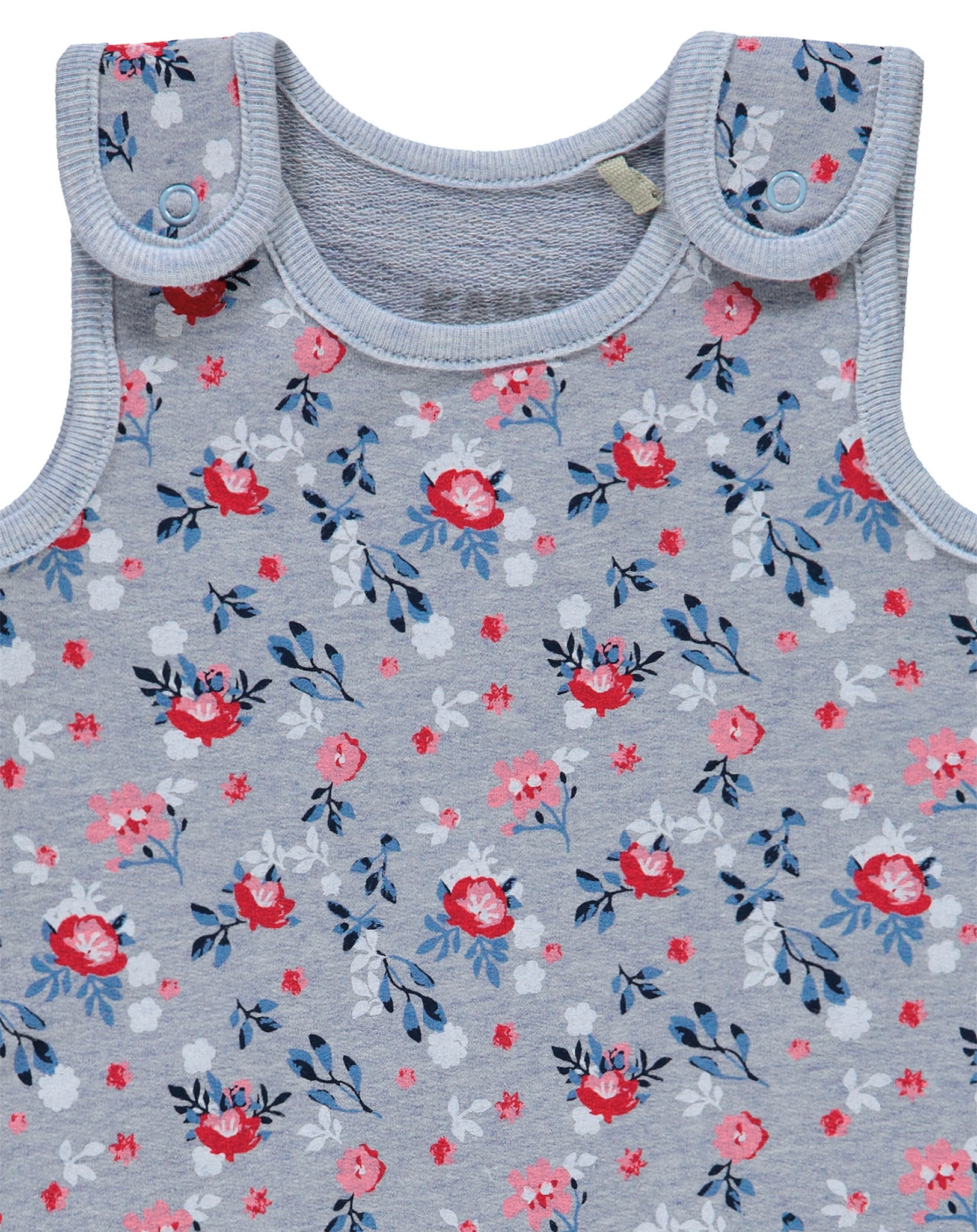 Strampler MARINE SUMMER mit Langarmshirt in hellblau