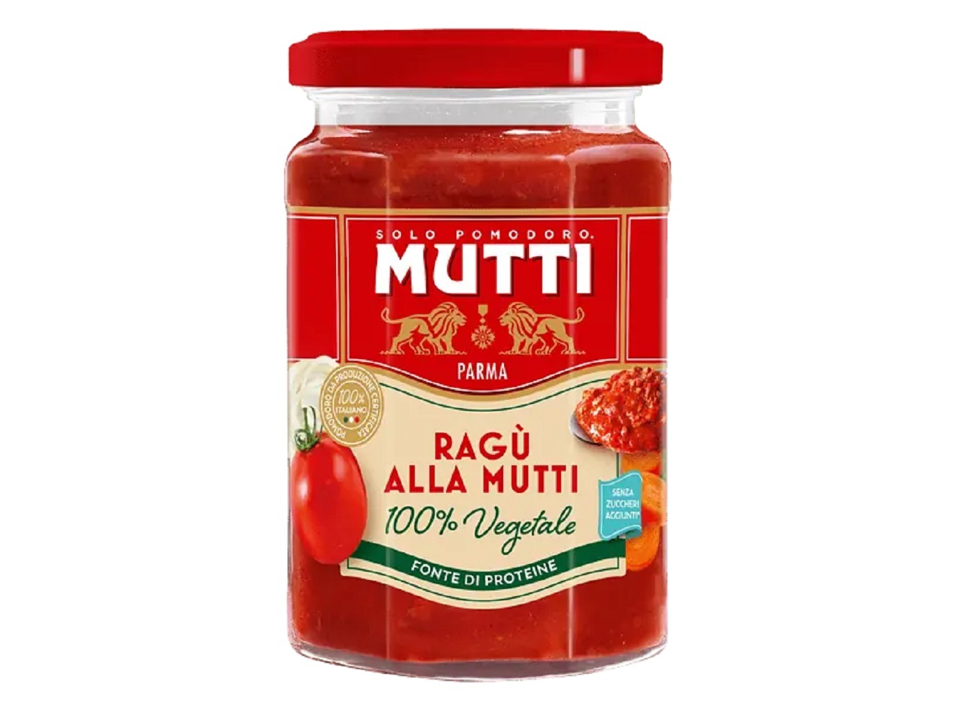 TOMATE MUTTI RAGÙ VEGETARIANO 280G