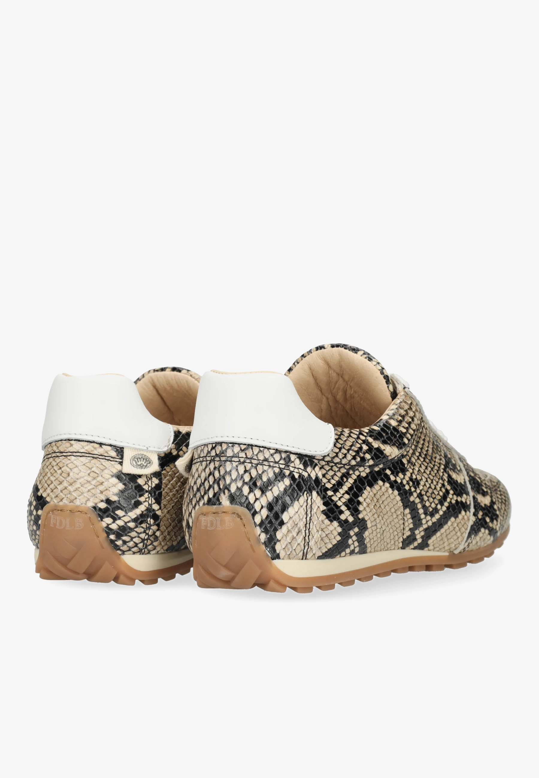 UTA BASE Sneaker snake Beige