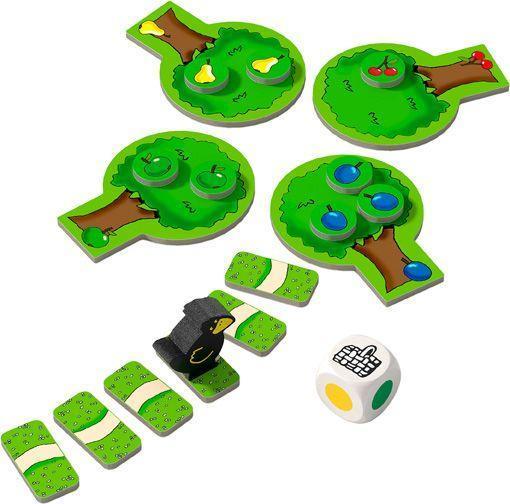 Würfel-Spiel OBSTGARTEN – MINI in bunt