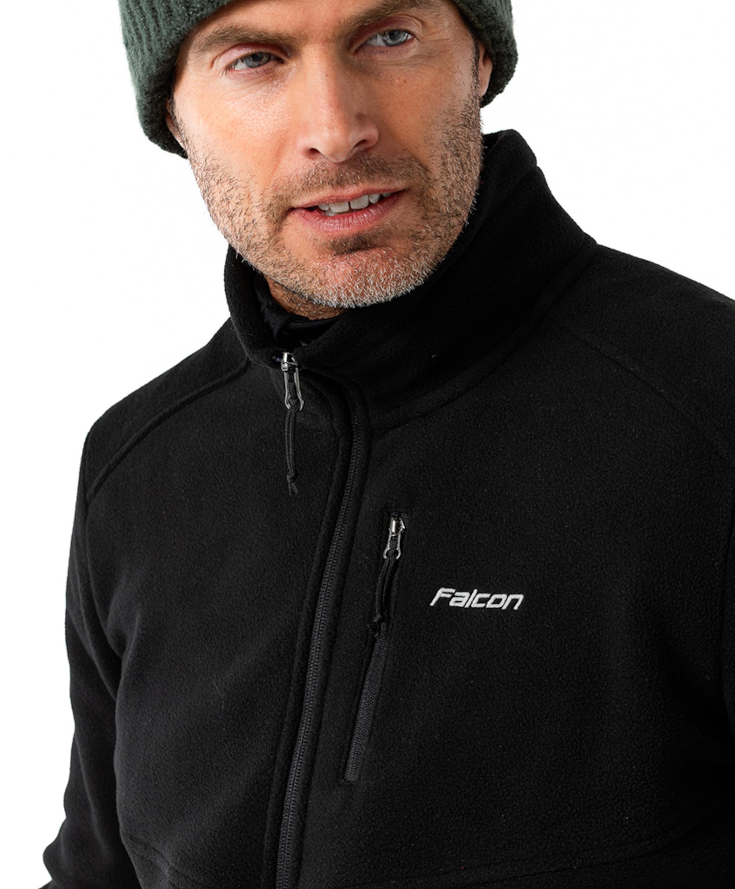 Falcon Heren vest zwart