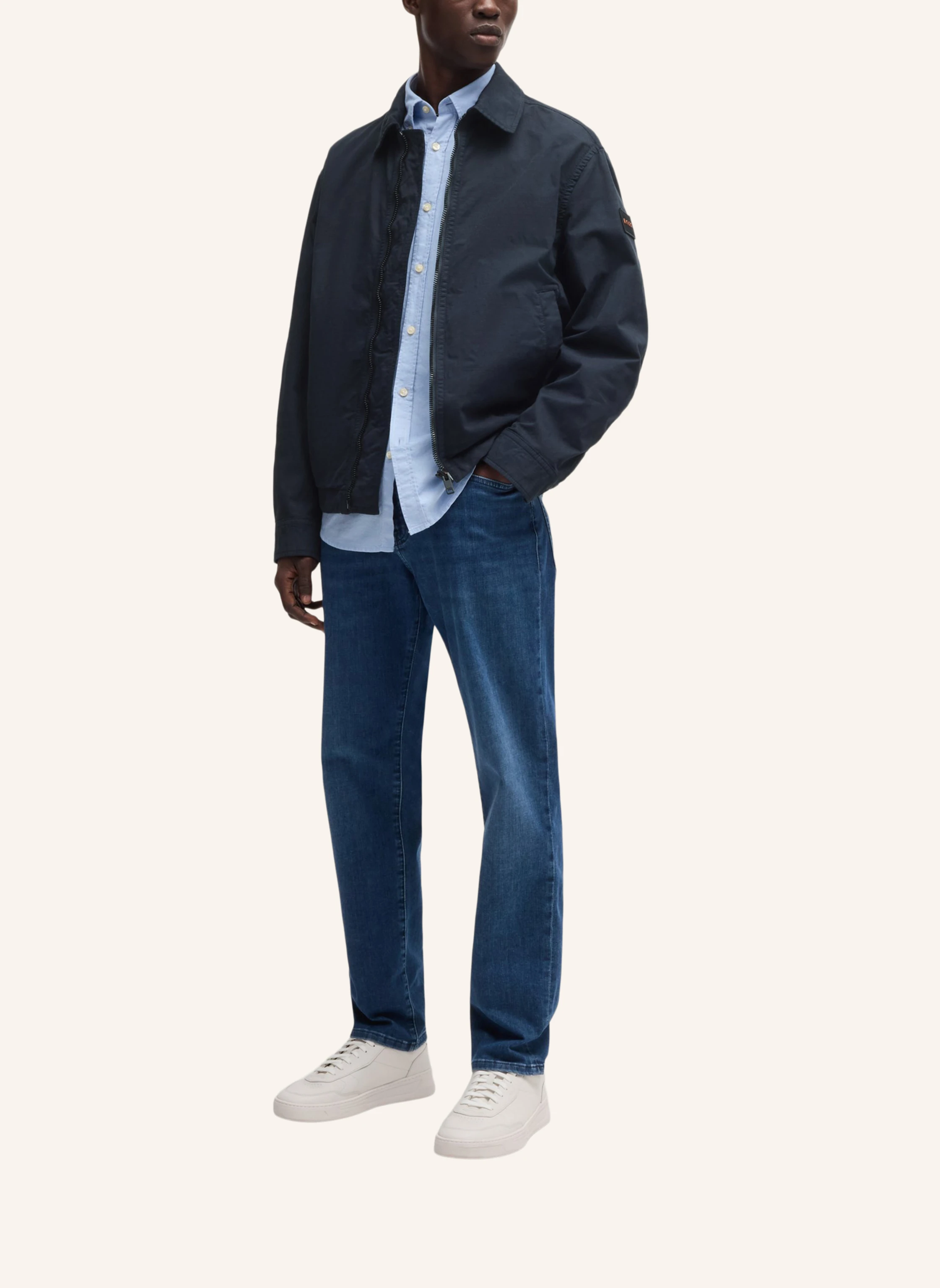 BOSS Casual Jacke OCRUSH-D Relaxed Fit