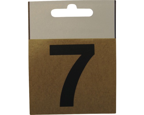 Zelfklevende kunststof nummer 7