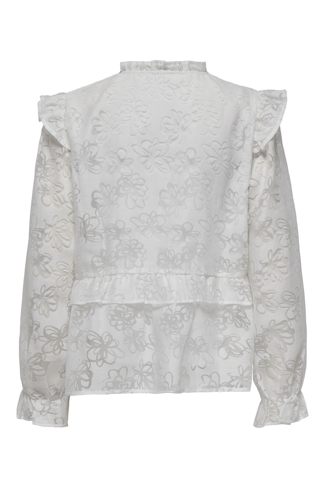 Only Onlvally L/S Burnout Top
