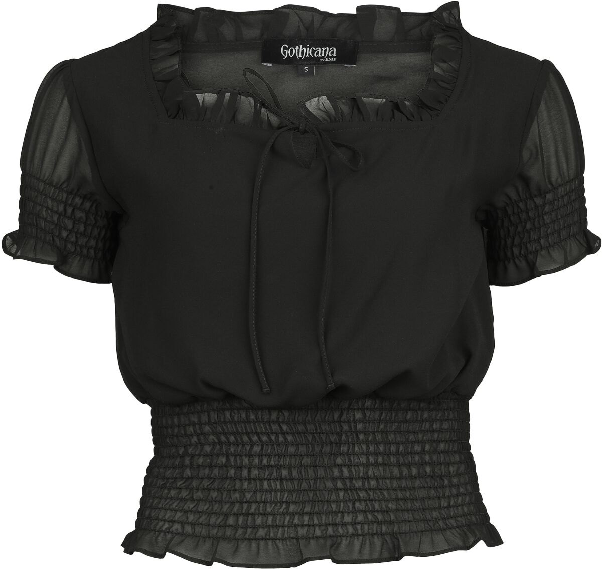 Haut Gothicana | Gothicana by EMP T-Shirt Manches courtes