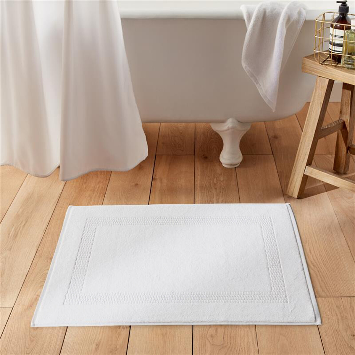 LA REDOUTE INTERIEURS<br>Tapete de banho em algodão turco penteado 1100g Kheops