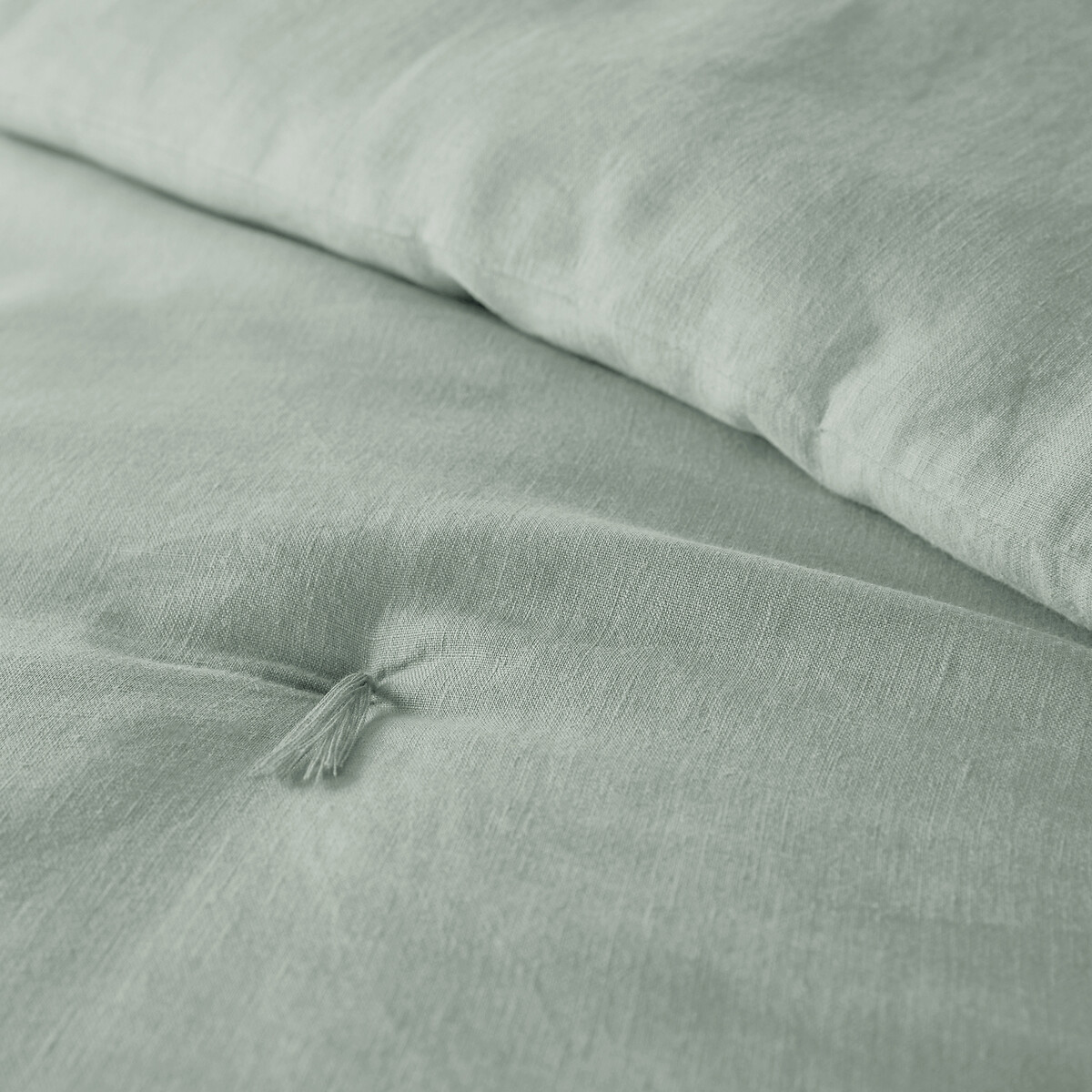 LA REDOUTE INTERIEURS<br>Edredão acolchoado em linho liso lavado, Abella