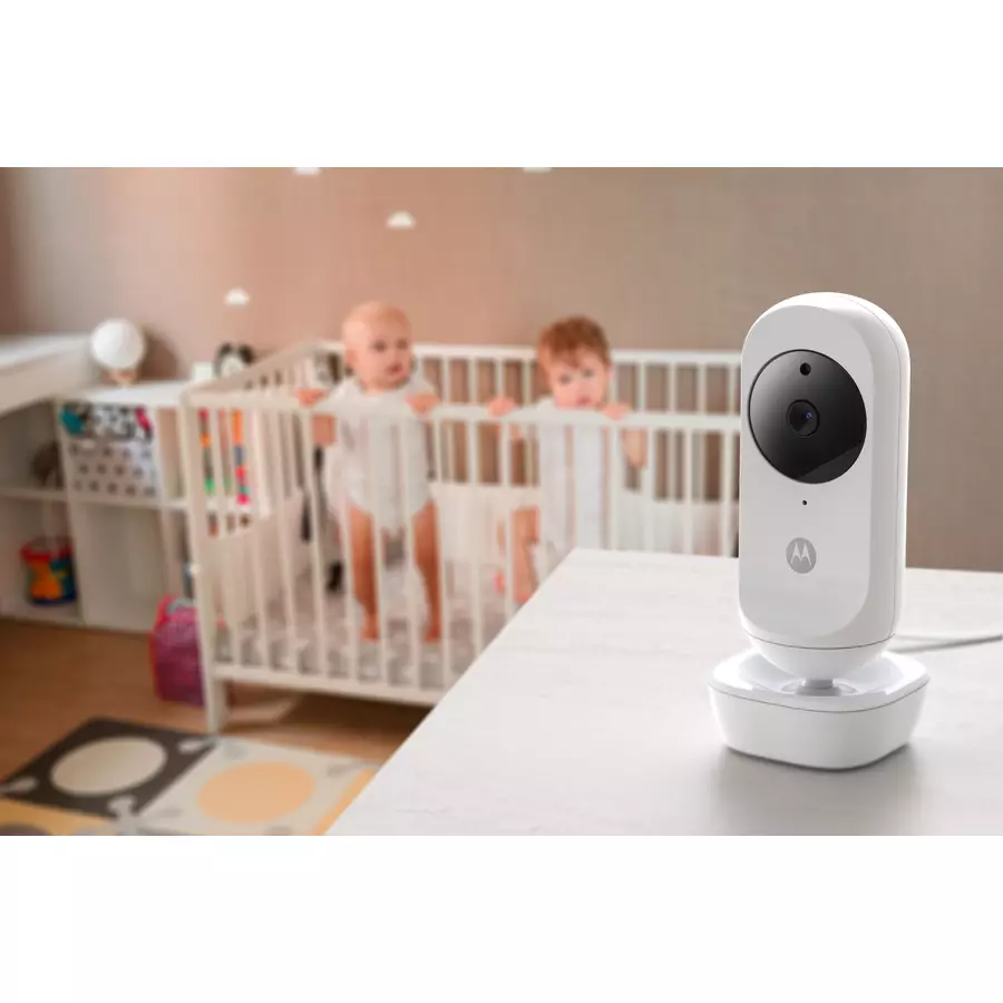 Motorola Video-Babyphone VM35-2 Twin mit 5,0 Farbdisplay LCD