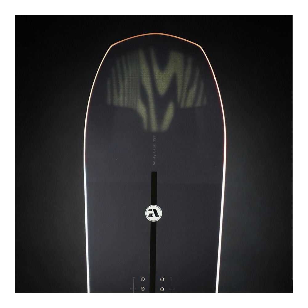 Amplid SOULY GRAIL - Snowboard all-mountain black/black/grey