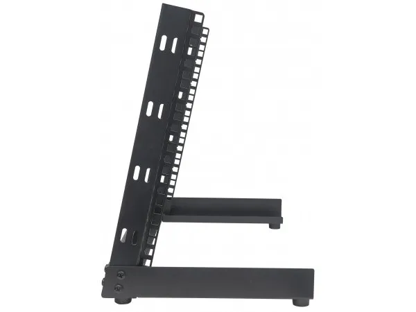 Intellinet 714747, Fritstående reol, 12U, 3,4 kg, Sort
