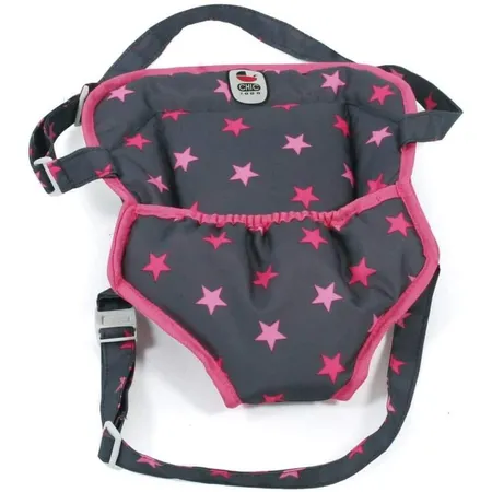 Bayer Chic Puppen-Tragegurt, Sternchen Pink