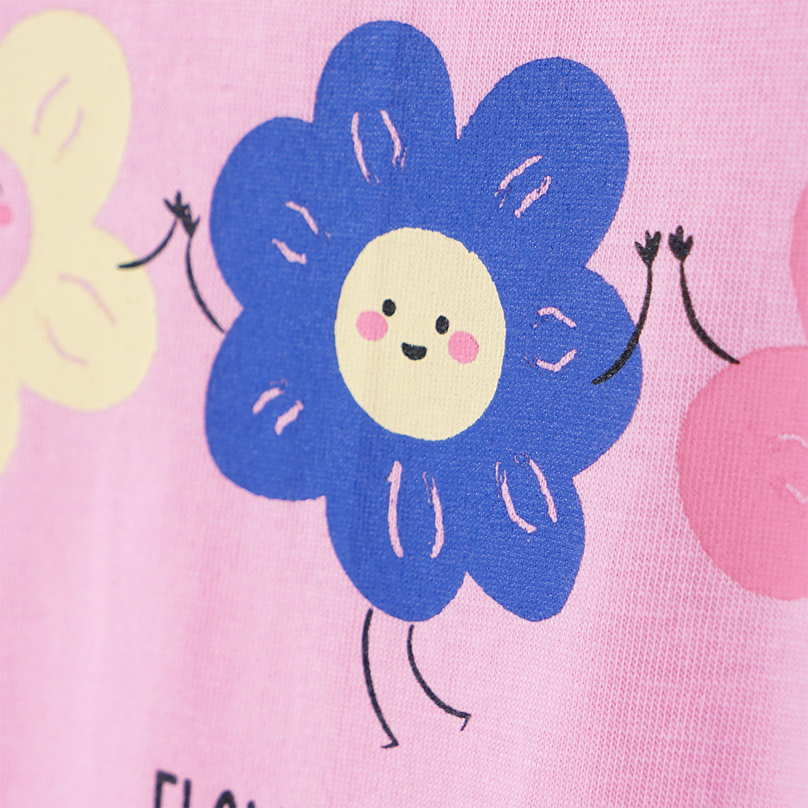 Topolino Mädchen T-Shirt mit Blumen-Print rosa