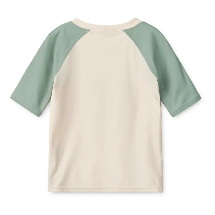 Liewood T-shirt Anti-UV Noah Crabe | Vert Menthe