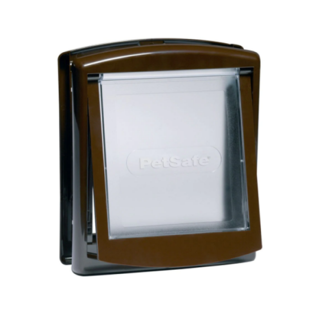 Porte Petsafe Staywell à 2 positions pour chat 7 kg ou chien 3 kg
