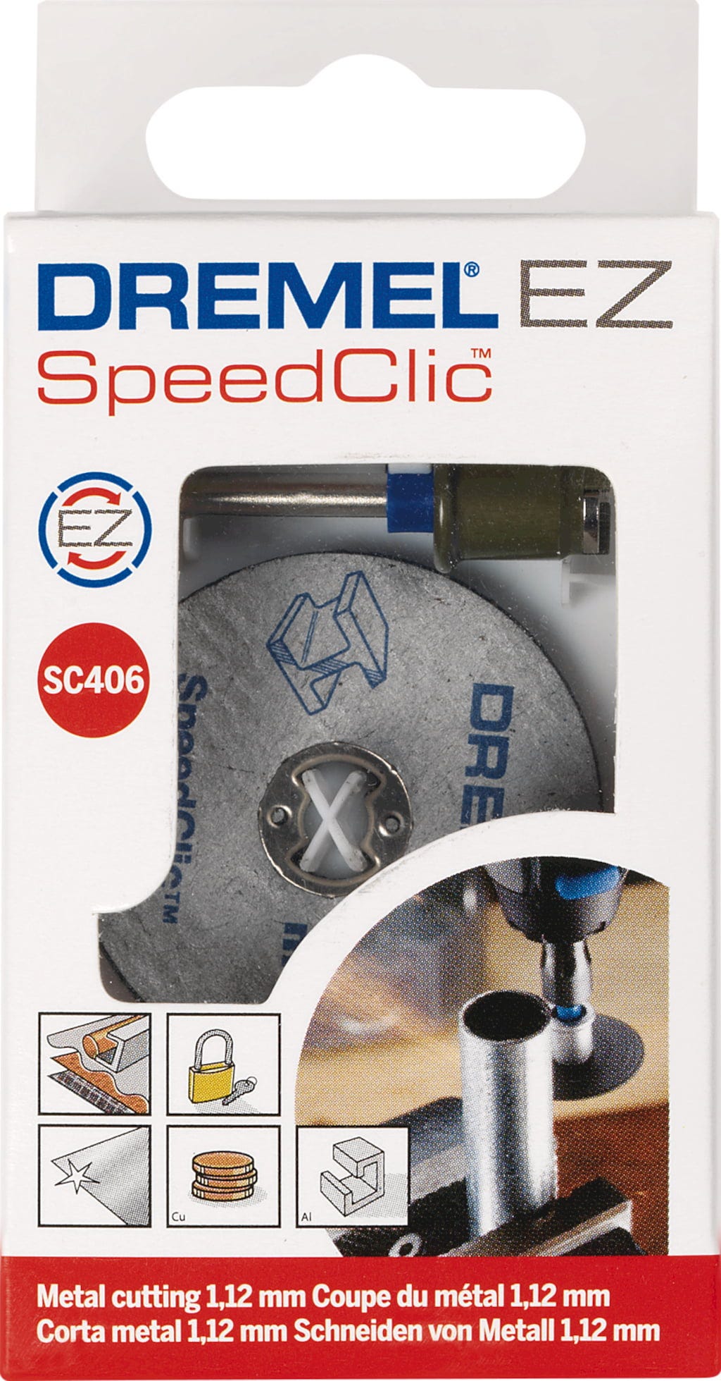 Dremel  EZ SpeedClic Starter-Set    Zubehör zum Schneiden von Metall