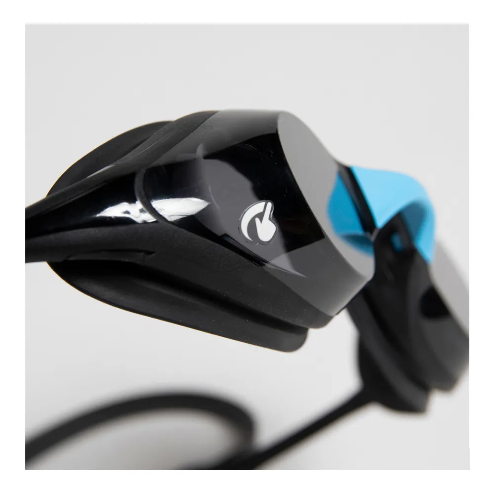 Arena COBRA SWIPE MIRROR - Lunettes de natation dark smoke black/blue