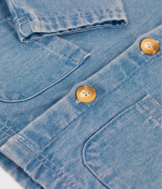 Veste en denim léger bio bébé