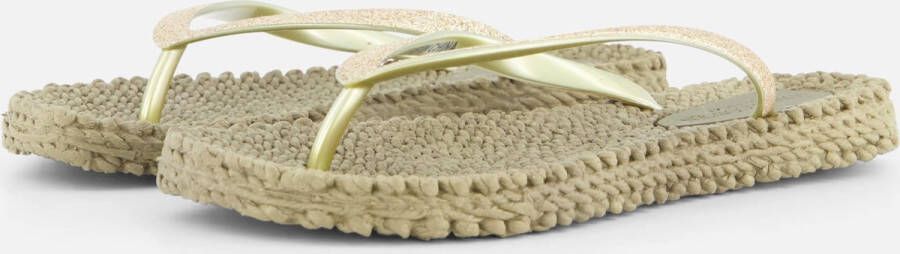 ILSE JACOBSEN Teenslippers Dames Cheerful01 Maat: 40 Materiaal: Rubber Kleur: Bruin