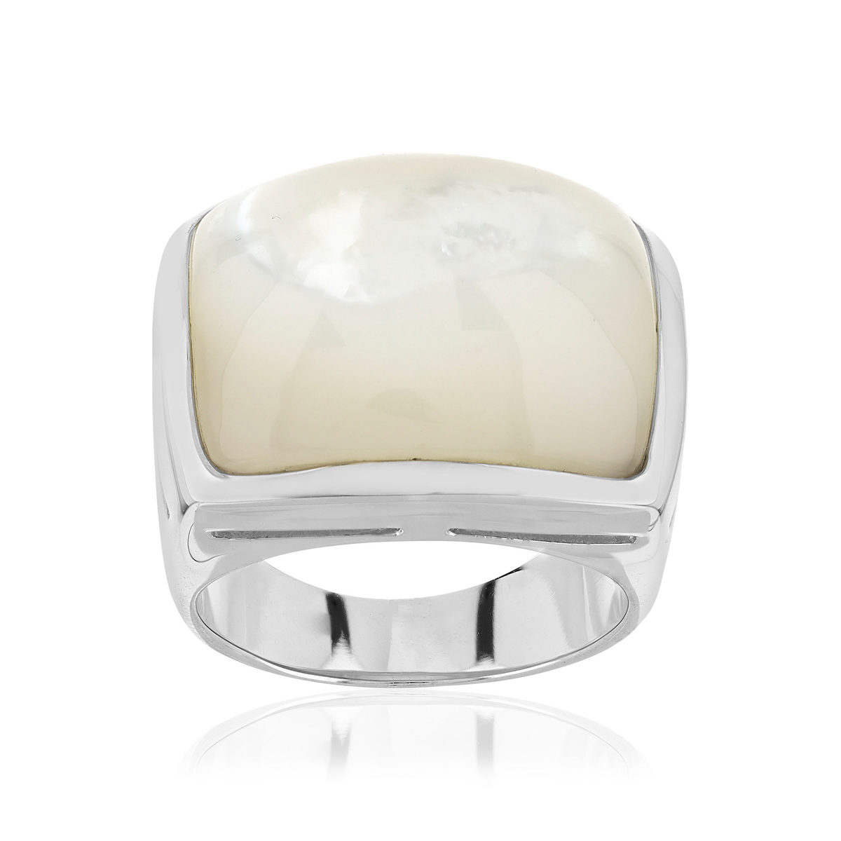 Bague argent 925 nacres