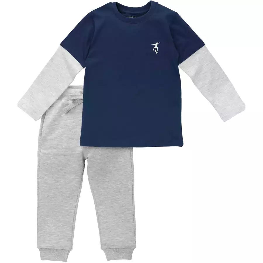 Baby Sweets 2tlg Set Herbst, Winter blau