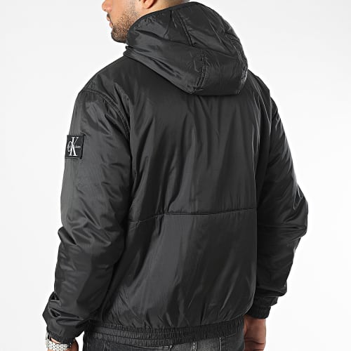 Coupe-Vent Zippé Capuche Trim Windbreaker 3462 Noir