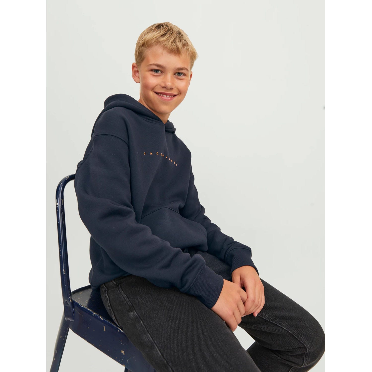 Jack & Jones Kids  Tekst hoodie Voor Jongens