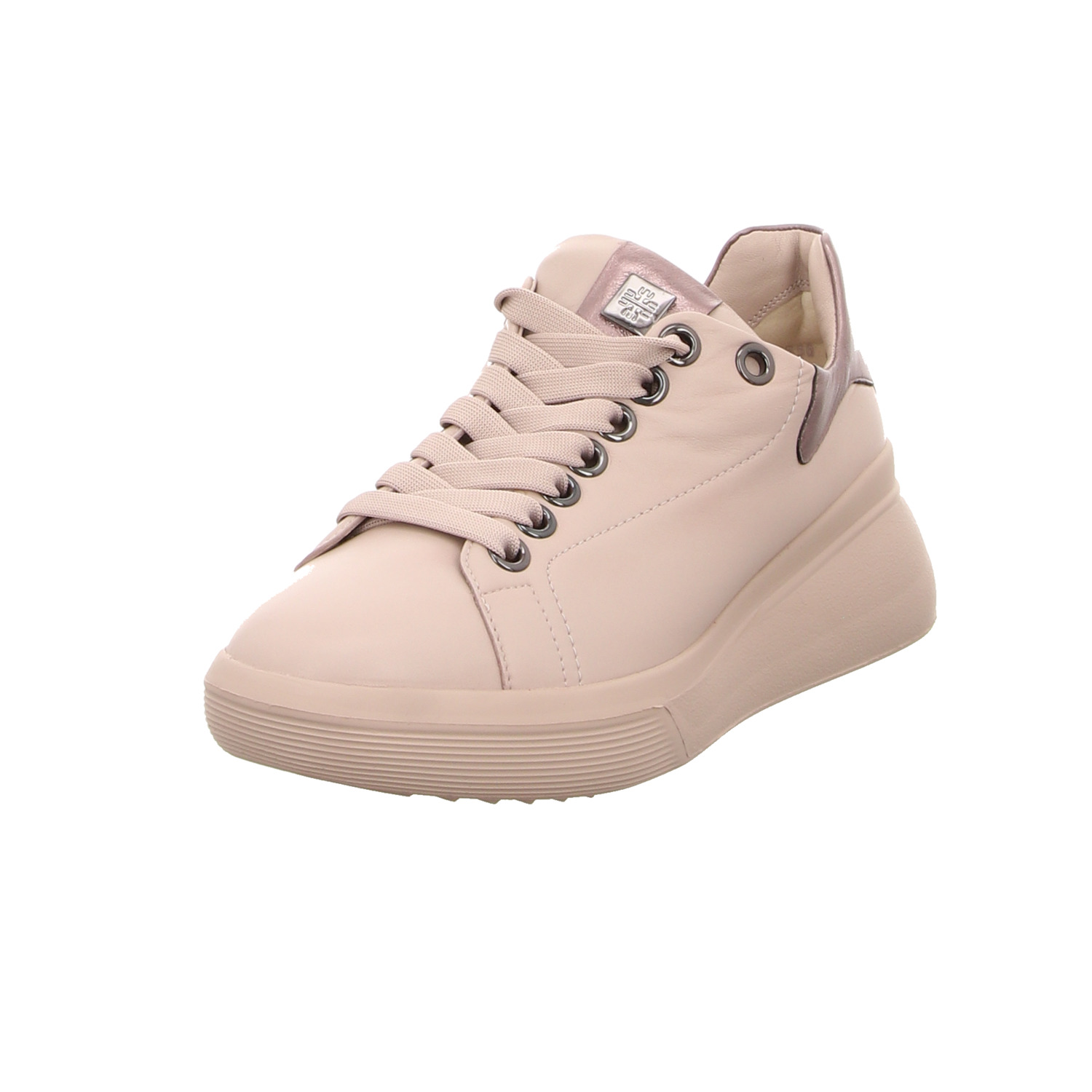 Högl Schnürhalbschuh taupe grau