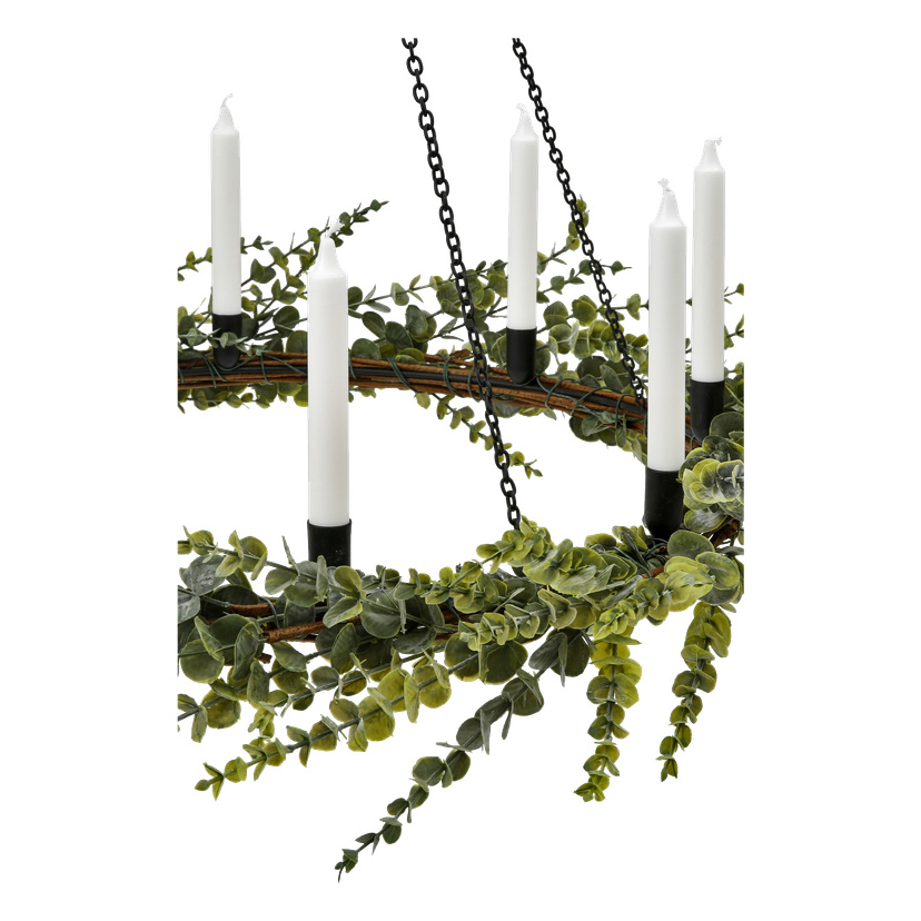 Lysekrone for levende lys Ø64 cm