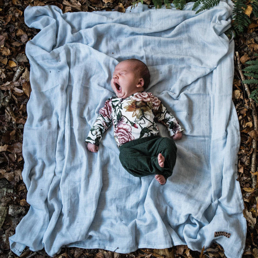 swaddle 65x65 cm French Summer stripes