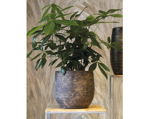 Binnenpot Passie voor Aardewerk Solano Ø 16 cm H 14 cm Klei antiek goud