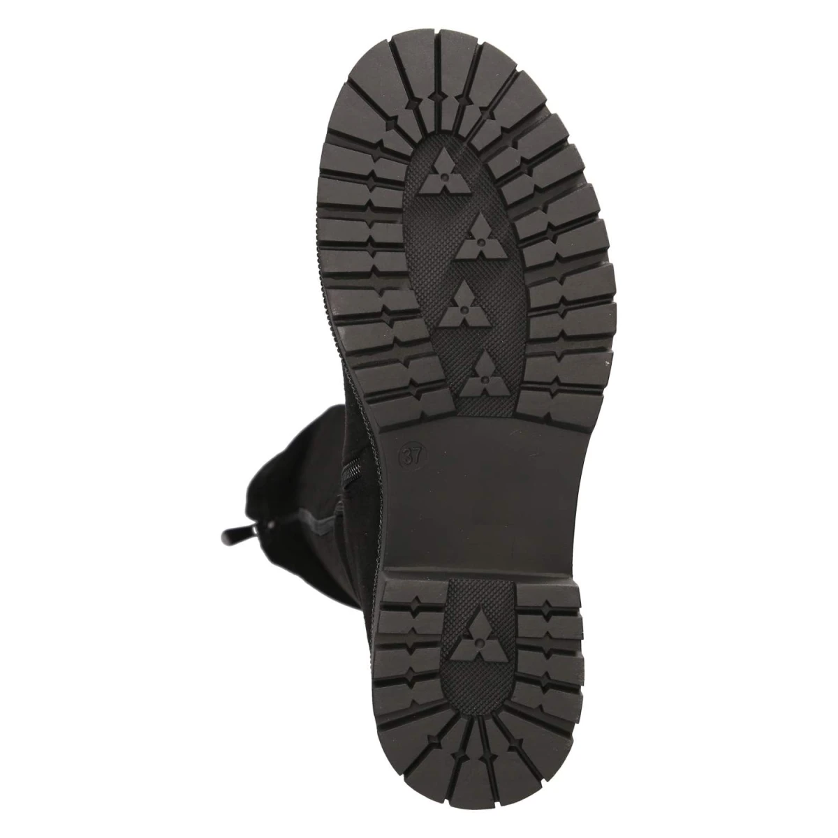 La StradaStiefel - Black micro/ stones