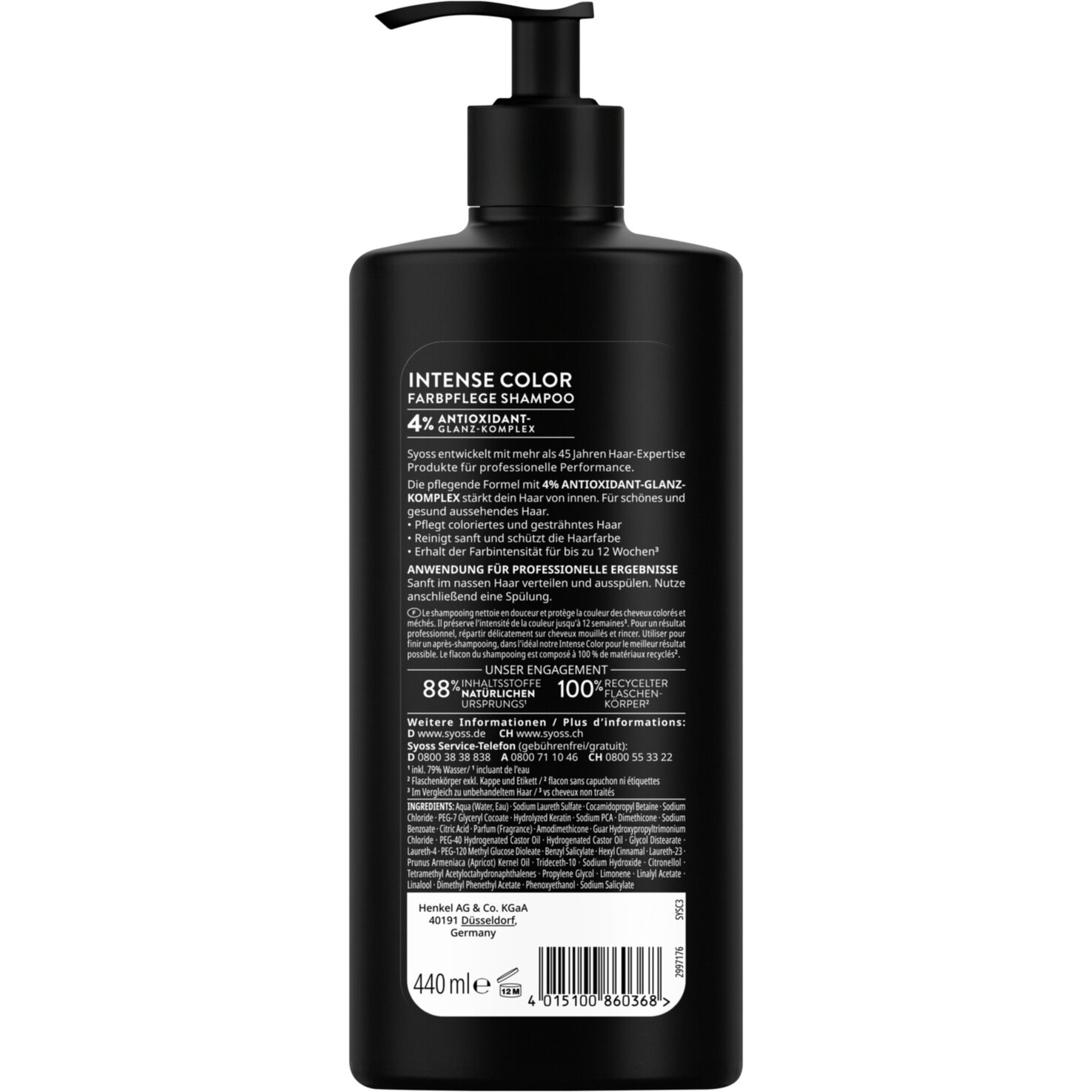 Syoss Shampoo Color