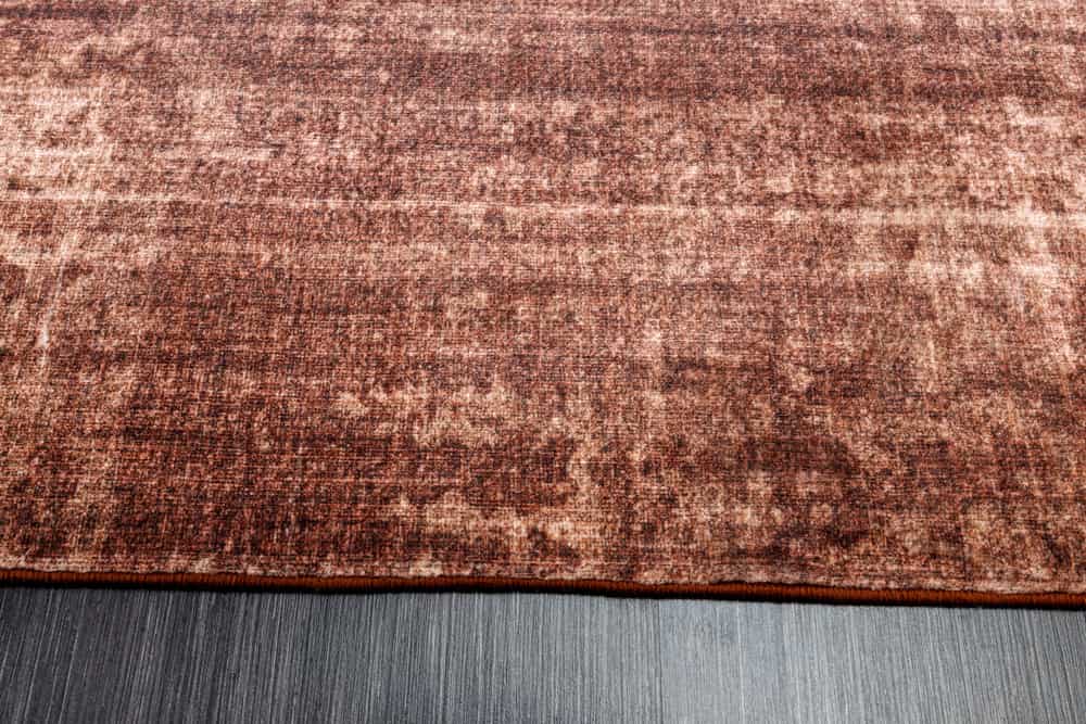 Moderner Teppich SOFT TOUCH 230x160cm kupfer braun Kurzflor Indoor-Teppich